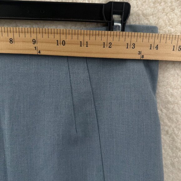 Express Woven Pencil Light Blue Short Skirt Size 6 NWT - Picture 8 of 9